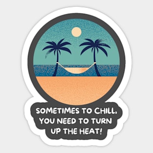 Beach Vacation Sticker